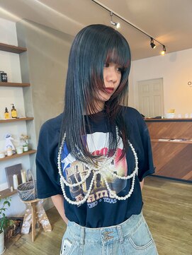 オルティ(OLTI) 《OLTI》レイヤーカットにエンドカラー