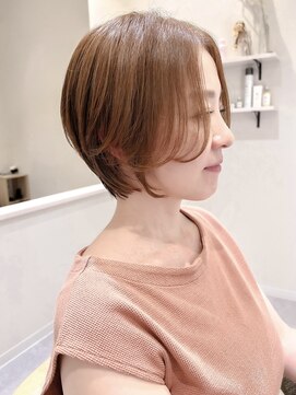 ヴィサージュタイム(VISAGE thyme) 丸みショート/ショートボブ/ショート/ボブ/ハイライト/ブリーチ