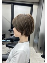 ハルキミナト ジャパン トウキョウ(HARUKI MINATO japan TOKYO)&nbsp;大人丸みショート/前髪あり