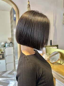 ロンドアベニール 北千住(Lond avenir) きりっぱなしボブ☆美髪ボブ/美髪矯正[北千住]