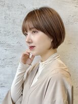 30代40代50代耳かけショート前髪なしハンサムショートカット