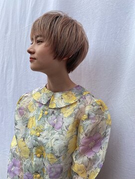 ポイントファイブバイソレイユ 藤沢店(.5 by SOLEIL) ハンサムも可愛いも両方手に入れる♪都会的ニュアンスショート☆