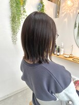 ベコホーム(BE CO HOME)&nbsp;シンプルで扱いやすい切りっぱなしボブ♪