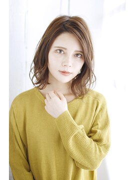 シュシュット(chouchoute) ワンレンボブルフ小顔ネビージュブリーチ縮毛矯正黒髪質改善/193