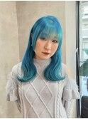 【RIENS】マリンブルー×馬越麗奈