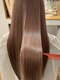 ヘアアンドスパ モア(Hair&Spa More By LikkleMore)の写真/クセ毛、うねり、広がりにお悩みの方必見！傷んだ髪にもOKなダメージレスストレートで憧れのツヤサラヘアに