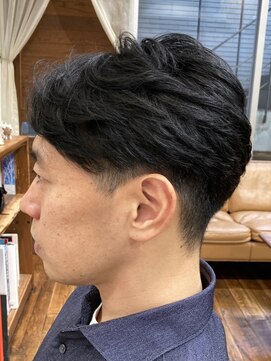 シルフィ(sylph) メンズカット　ビジネスマン向け　白髪染め　50