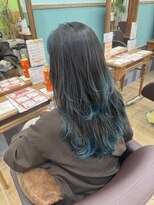 アース 宮崎昭栄店(EARTH)&nbsp;20代30代向けロングデザインバレイヤージュ