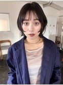 レイヤーボブ　顔まわりレイヤー　フェイスレイヤー