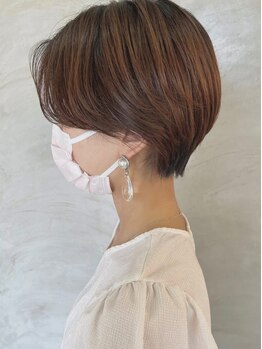 ルームスヘアー(Rooms Hair)の写真/“Rooms Hair”で似合わせショートしてみませんか？◎似合わせベースの繊細なカットは圧巻のプロ技！