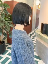 ノエ(noe)&nbsp;イメチェン/ホワイトブロンド/外ハネボブ/美髪/栄/矢場町h24