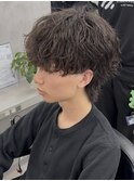 スペインカール/スパイキーショート/フェザーパーマ/渋谷