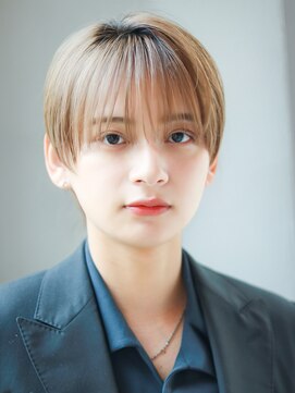 オーシャントーキョー サニー 原宿(OCEAN TOKYO Sunny) シースルーマッシュフェザーパーマニュアンスパーマ韓国マッシュ