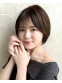白髪絶壁癖毛カバー　ひし形ショート新宿