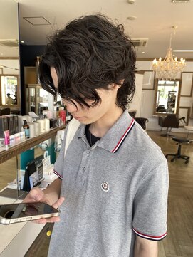 コワファースト 大分(COIFF1RST) メンズパーマ/センターパート