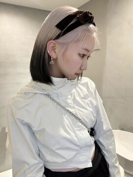 ペレ アネックス 大阪梅田茶屋町店(PELE ANNEX) くびれヘア/アプリコットオレンジ/夏のヘアアレンジ/梅田