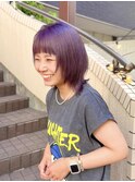 salon sea　とわ　ナチュラウルフにパープルカラー