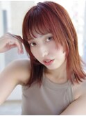 姫カット×タッセルボブ！こっくり秋冬カラーで色気と抜け感を◎