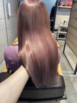 ユアーズヘア 新宿三丁目店(youres hair) インナーペールピンク