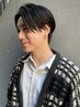 《men's縮毛矯正》men'sカット＋毛流れ縮毛矯正 ￥17000