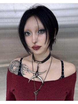 韓国ヘア/ブリーチ/ハッシュカット/ワンホン【レイヤー/渋谷】