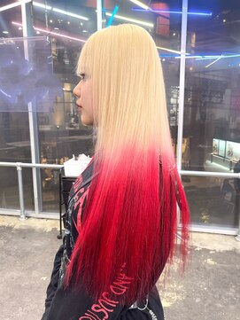 赤のグラデーションカラー