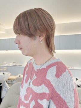 ノラ ウメダ(NORA UMEDA) 【chiaki】milktea beigeハイトーンケアブリーチミルクティー