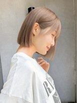 ガーデン 渋谷(GARDEN)&nbsp;大人ガーリーダークアッシュ小顔ヘア似合わせカット