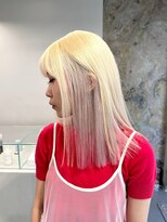 ソル ジングウマエ(SOL JINGUMAE)&nbsp;表参道ハイトーンカラーシルバーホワイトブロンドブリーチ2回