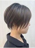 栃木宇都宮ハンサムショートカットショートボブレイヤーカット