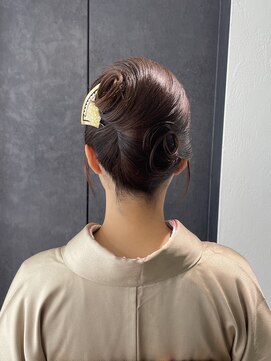 ザザアオヤマ(ZA/ZA AOYAMA) 参列お着付け/参列ヘアセット【表参道/レイヤーカット】
