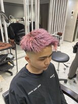 クリーム 大宮(CREAM) ツイストピンクメッシュ