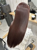 ワイト(&y～waito～)&nbsp;艶まとまる暖色ブラウンロング