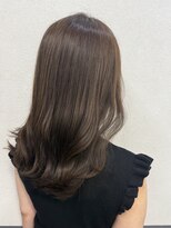 エルプラス(L plus) レイヤーカット/ヘーゼルベージュ/髪質補修カラー