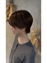 パーミル ヘア クマモト(permille ‰ hair Kumamoto)&nbsp;ショート×ブラウン