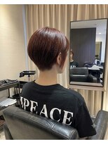 ナゴミノヒトトキ(NAGOMI NO HiTOTOKi) 20代、30代、40代/ショートボブ/ベリーレッド(仙台)