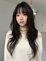 ローレンアオ(LOREN AO)&nbsp;ダークパープル/ナチュラルショート/夏のヘアアレンジ/矢場町