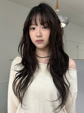 ローレンアオ(LOREN AO) ダークパープル/ナチュラルショート/夏のヘアアレンジ/矢場町