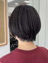 シベルバレー 横浜(sibell)&nbsp;20代30代前髪なしショートハンサムショート丸みショートレイヤー