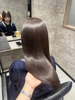 アネロ 名駅(anhelo)&nbsp;メテオ髪質改善ストレート×チョコブラウン