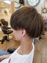 ルークス 中央林間(LOOOKS)&nbsp;ブリーチONチャコール★men'sのカラーstyle