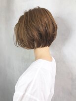 アイティー バイ アルバム 中野店(IT by ALBUM) ショートボブ_毛先パーマことりベージュ_ba215894