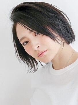 ムルチュラカメアリ(muruchura KAMEARI) 黒髪でもかわいいアッシュカラーボブディ