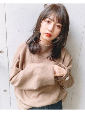 リコ キチジョウジ(RIKO kichijoji) 可愛いひし形ミディアムレイヤーとココアベージュ【riko立野】