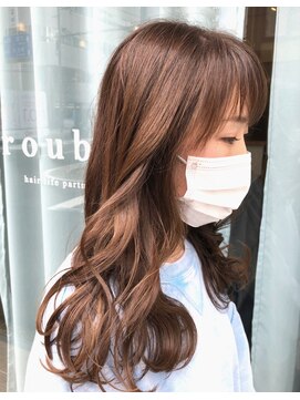 ロウブ(roubu.) 【roubu.】ココアベージュロング