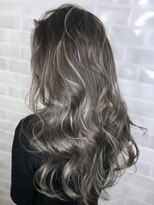 オーブ ヘアー プール 沖縄浦添店(AUBE HAIR puur)&nbsp;【AUBE HAIR】ローバレイヤージュ_ウェーブフォギーパーマ