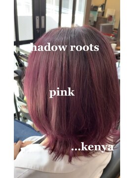 ソーエン バイ ヘッドライト 熊本店(soen by HEADLIGHT) シャドールーツ☆ピンクラベンダー☆