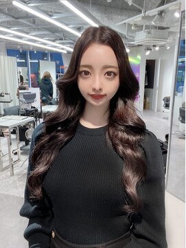 ユーフォリア 渋谷グランデ(Euphoria SHIBUYA GRANDE) グレージュで韓国ヘア