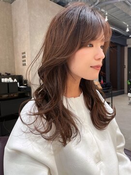 フラッグヘア 新宮店(Flag HAIR) 韓国レイヤー☆イルミナカラーインナーカラーハイライト