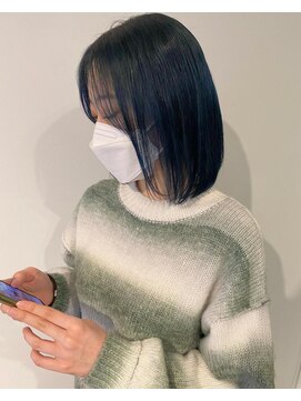 ヘアーデザイン ビビッド(HAIR DESIGN VIVID) ブルーカラー